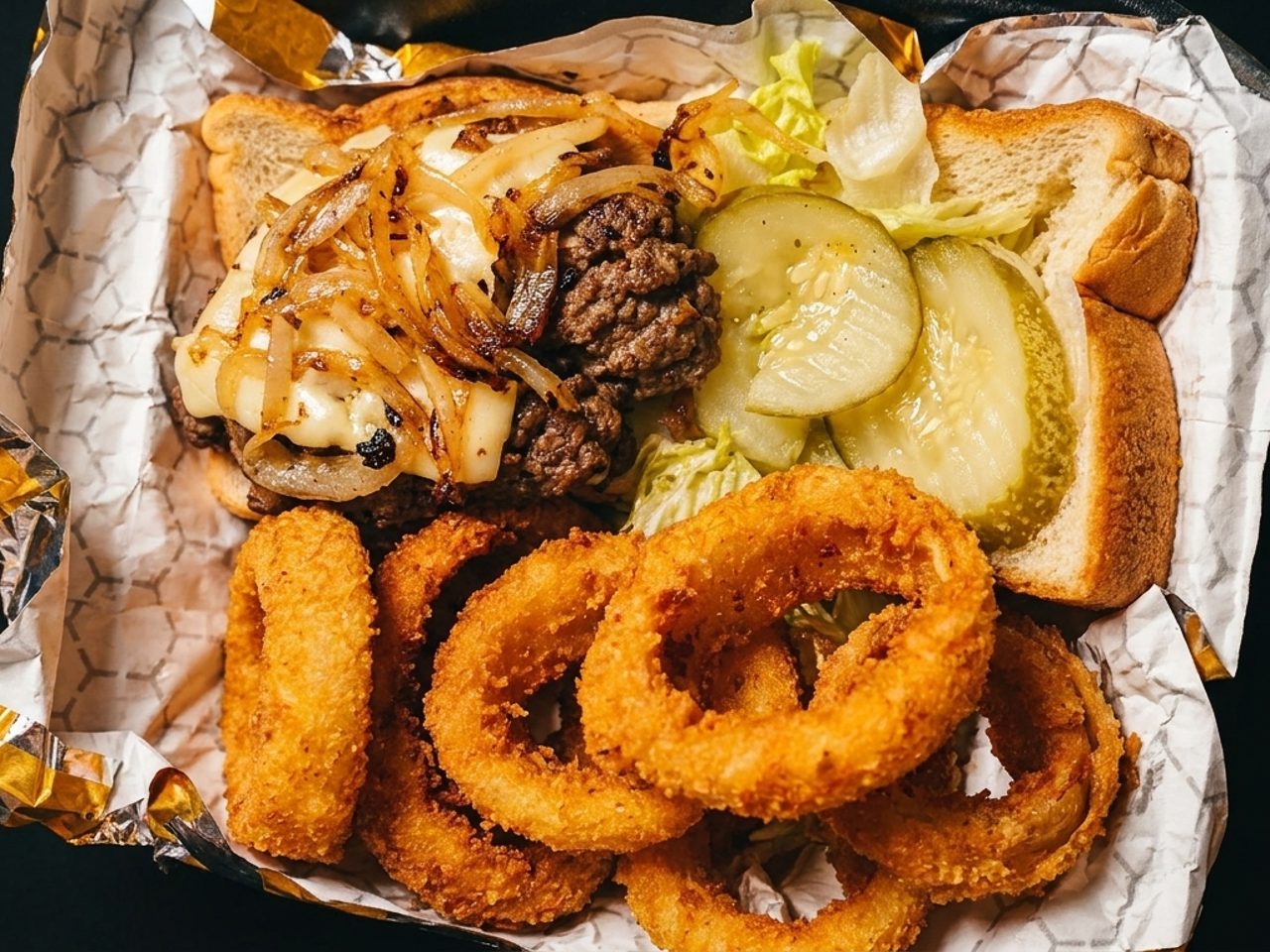 Charbroiled, not microwaved